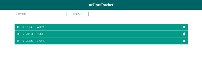 Time Tracker